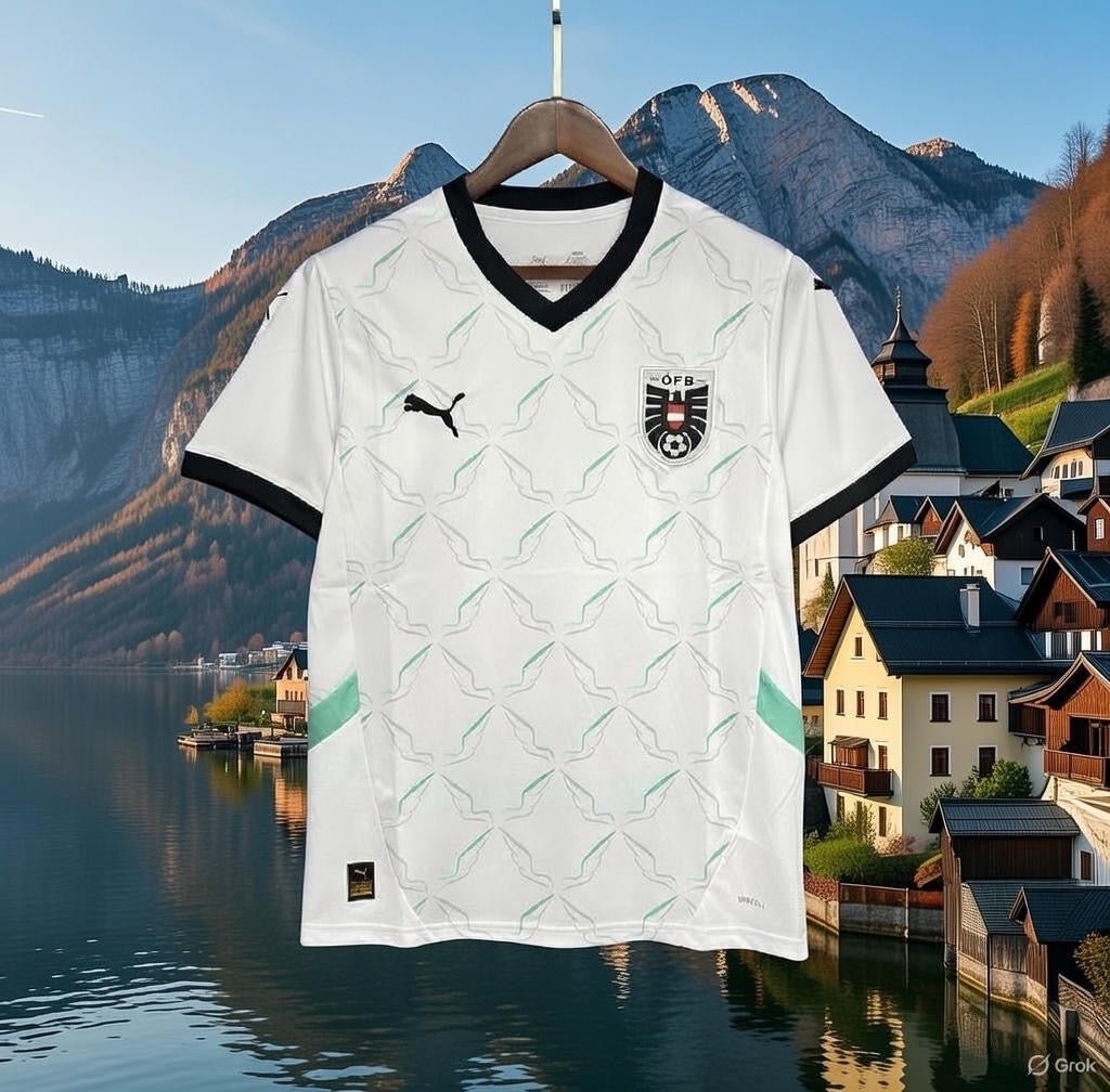 Austria 🇦🇹 2022 World Cup Away Jersey. - World Cup Retro Soccer Shop
