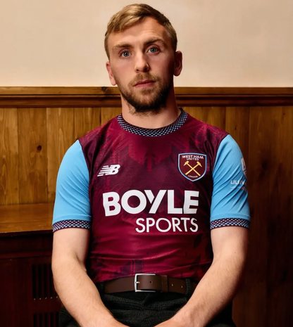West Ham FC 26/27 Home Jersey.