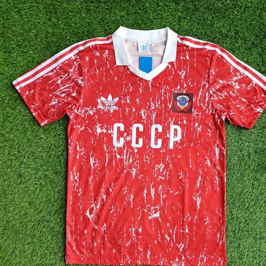 Soviet Union CCCP 1989/91 Home Jersey. - World Cup Retro Soccer Shop