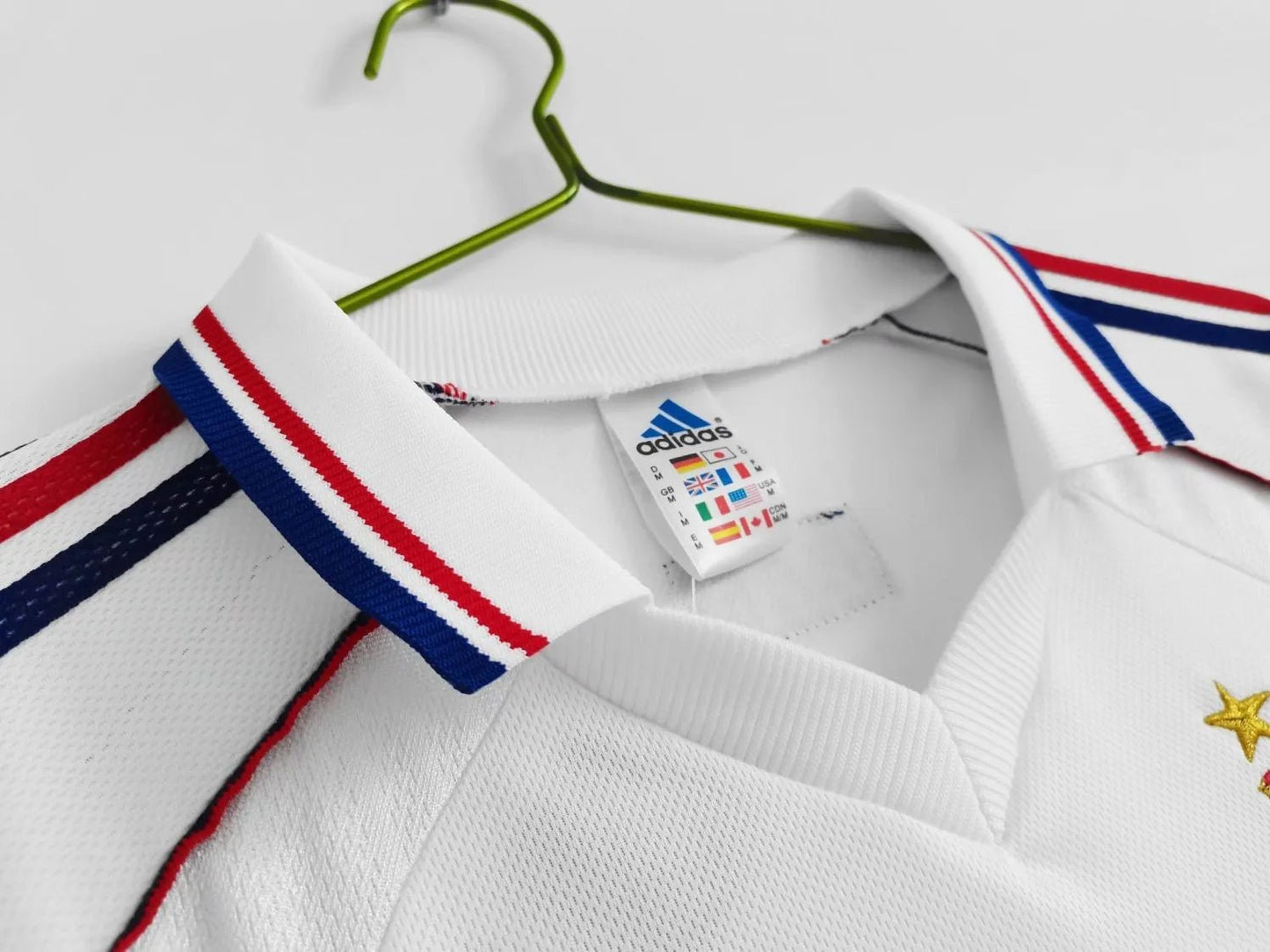 France 🇫🇷 1998 World Cup Champions Away Jersey. - World Cup Retro Soccer Shop