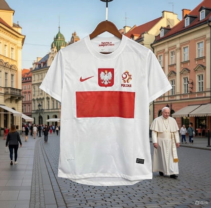 Poland 🇵🇱 Euro 2012 Home Jersey. - World Cup Retro Soccer Shop