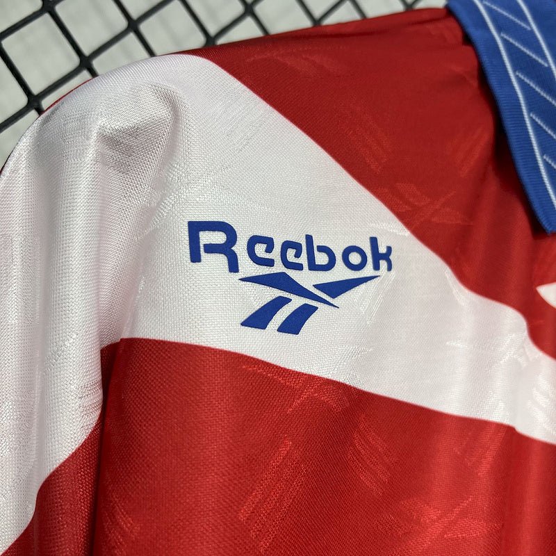 Chile 🇨🇱 1998 World Cup Long Sleeve Home Jersey. - World Cup Retro Soccer Shop