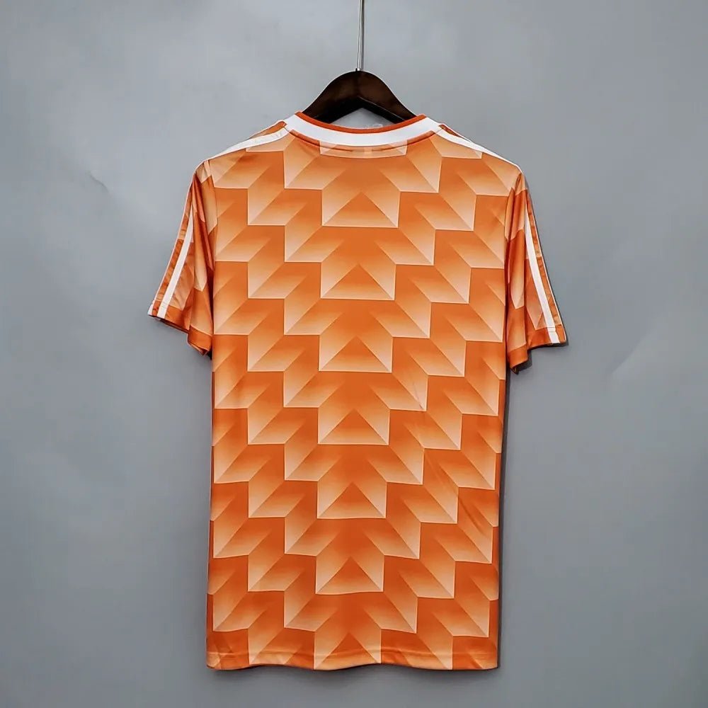 Netherlands 🇳🇱 1988 European Cup Champions Home Jersey. - World Cup Retro Soccer Shop