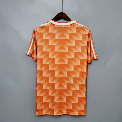 Netherlands 🇳🇱 1988 European Cup Champions Home Jersey. - World Cup Retro Soccer Shop