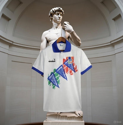 Italy 🇮🇹 1994 World Cup “Classic” Training Jersey. - World Cup Retro Soccer Shop