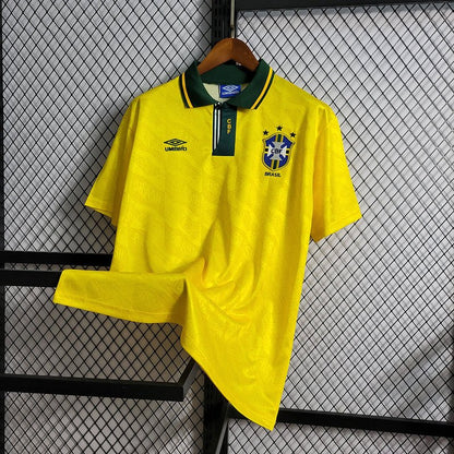 Brazil 🇧🇷 1991 Home Jersey. - World Cup Retro Soccer Shop