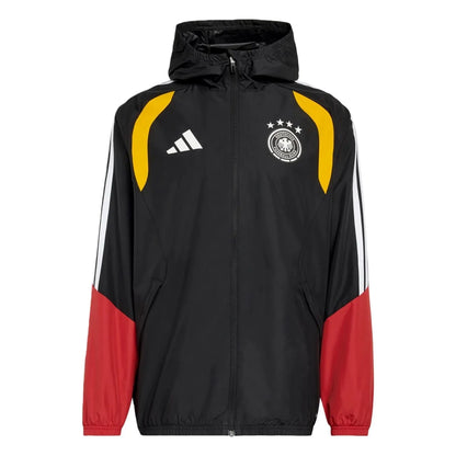 Germany 2026 all weather track jacket, long sleeve, made by World Cup Retro Soccer Shop, with a sporty design and team logo.