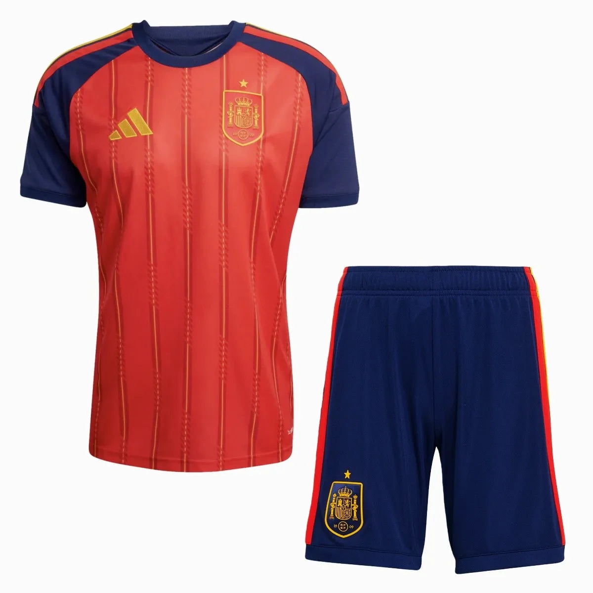 Spain 🇪🇸 2026 World Cup Kids Kit Set, Home Jersey Shorts & Socks.