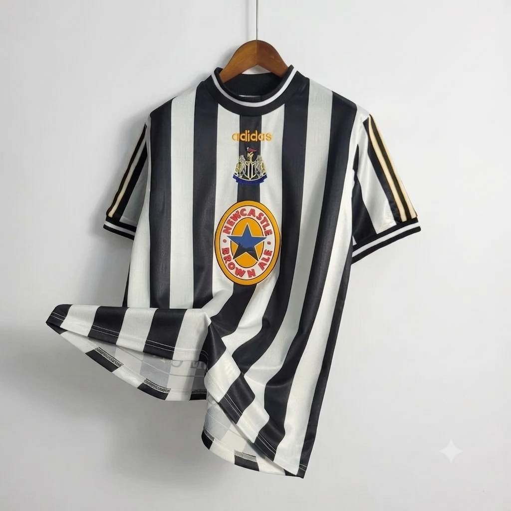 Newcastle United FC 97/99 Retro Home Jersey.