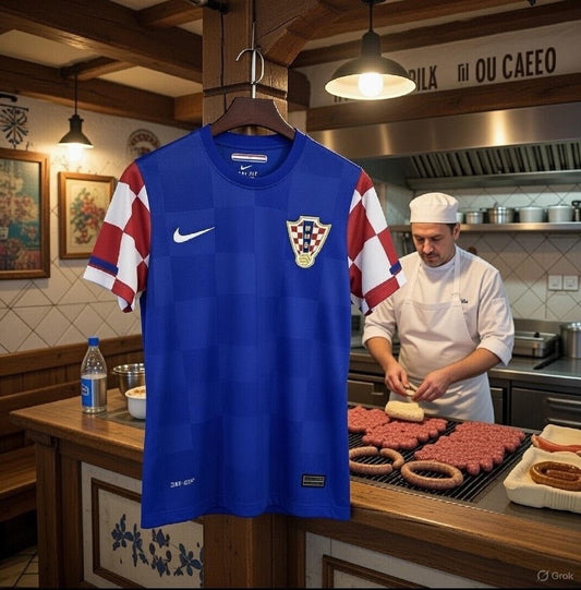 Croatia 🇭🇷 2010 World Cup Away Jersey. - World Cup Retro Soccer Shop