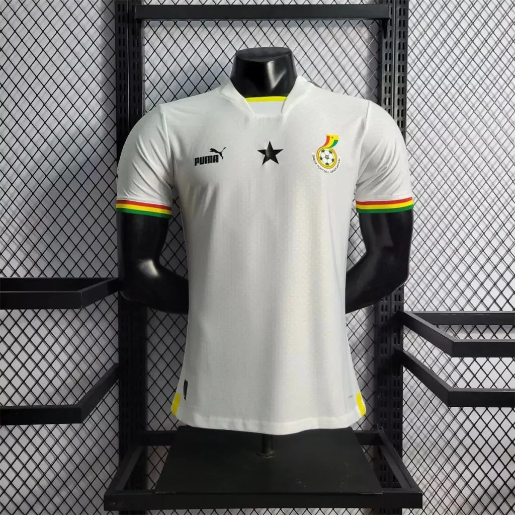 Ghana 🇬🇭 2022/23 Home Jersey. - World Cup Retro Soccer Shop