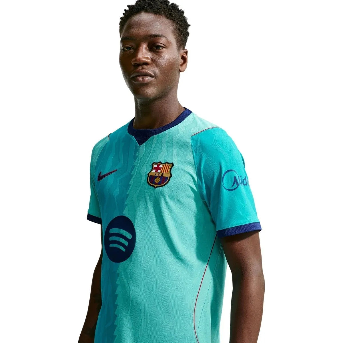 Barcelona FC 26/27 third jersey, short sleeve, featuring team colors and design, from World Cup Retro Soccer Shop.