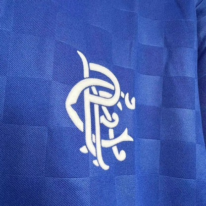 Glasgow Rangers 87/90 Home Retro Kit.
