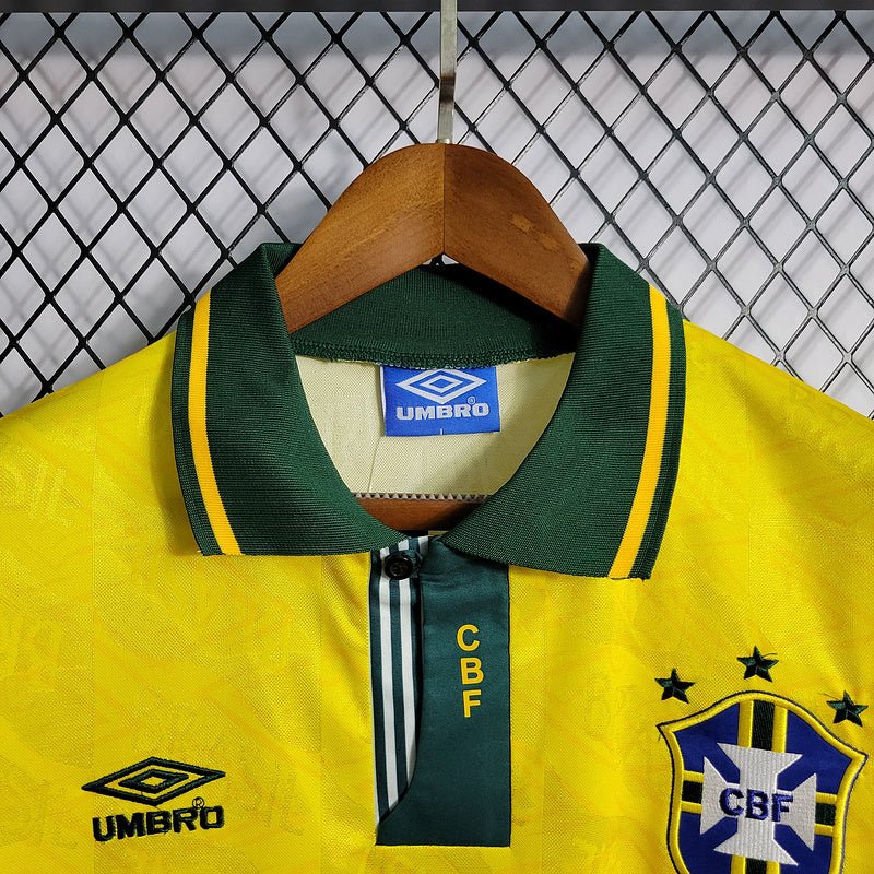 Brazil 🇧🇷 1991 Home Jersey. - World Cup Retro Soccer Shop