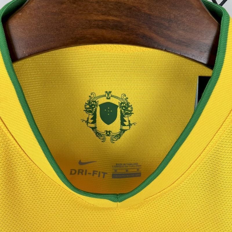 Brazil 🇧🇷 2012 Home Jersey. - World Cup Retro Soccer Shop