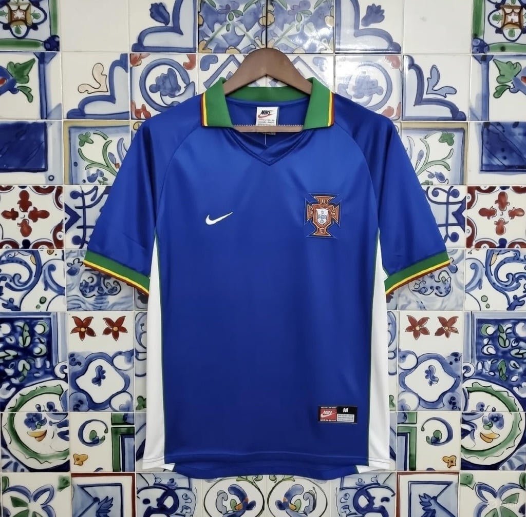 Portugal 🇵🇹 1997/98 Away Jersey. - World Cup Retro Soccer Shop