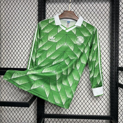 Germany (West) 🇩🇪 1988/90 Away Long Sleeve Jersey. - World Cup Retro Soccer Shop