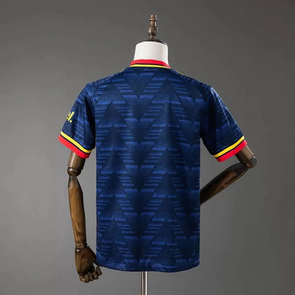 Arsenal 26/27 Away Kit. Gold Premier League patch.