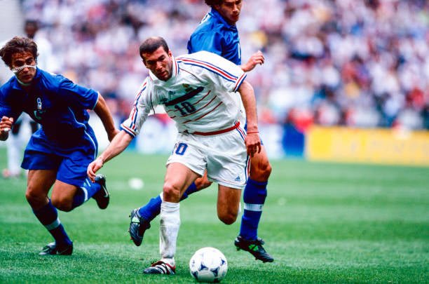 France 🇫🇷 1998 World Cup Champions Away Jersey. - World Cup Retro Soccer Shop