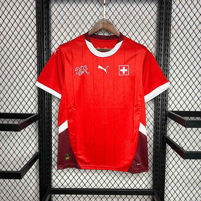 Switzerland 🇨🇭 2024/25 Home Jersey. - World Cup Retro Soccer Shop