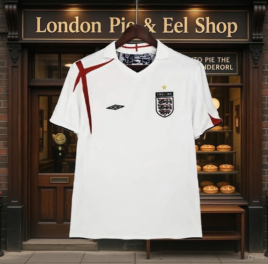 England 🏴󠁧󠁢󠁥󠁮󠁧󠁿 2006 World Cup Home Jersey. - World Cup Retro Soccer Shop
