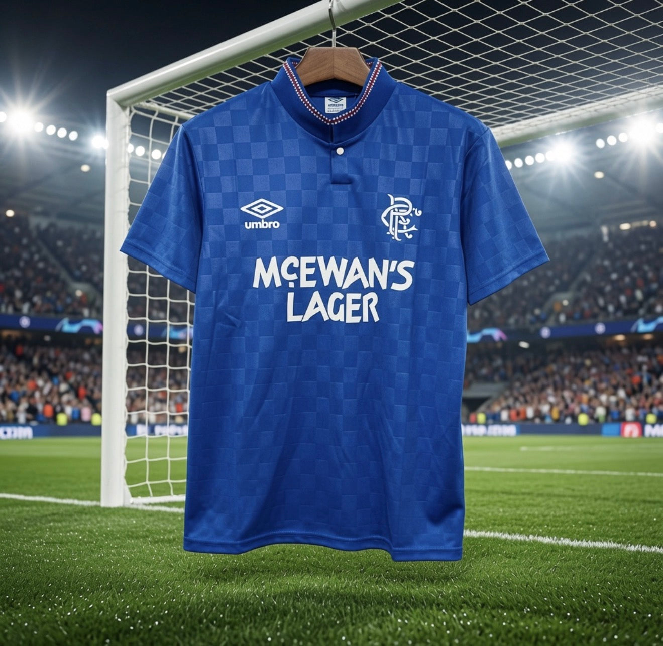 Glasgow Rangers 87/90 Home Retro Kit.