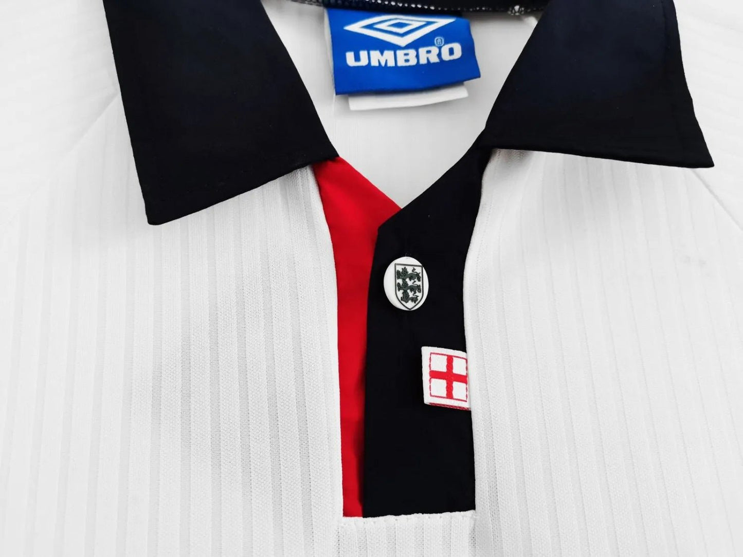 England 🏴󠁧󠁢󠁥󠁮󠁧󠁿 1998 World Cup Home Jersey. - World Cup Retro Soccer Shop