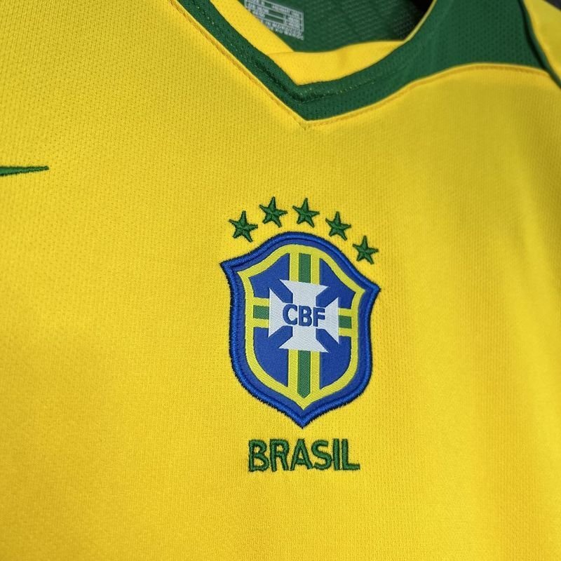 Brazil 🇧🇷 2004 Home Jersey. - World Cup Retro Soccer Shop