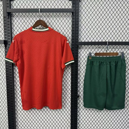 Portugal 🇵🇹 2025 1st Edition Puma Kids Kit Set, Home Jersey Shorts & Socks. - World Cup Retro Soccer Shop