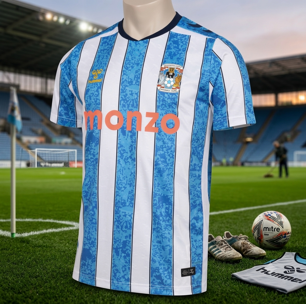 Coventry City FC 26/27 Home Jersey.