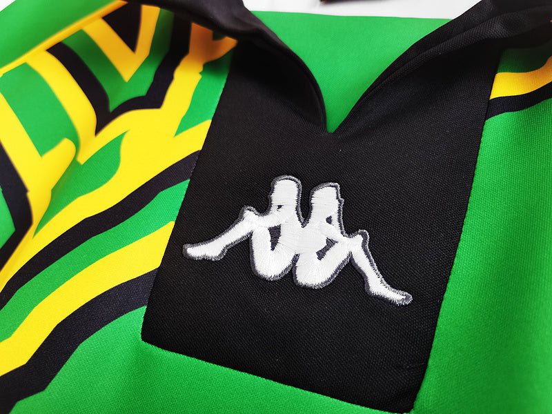 Jamaica 🇯🇲 1998 World Cup Away Jersey. - World Cup Retro Soccer Shop