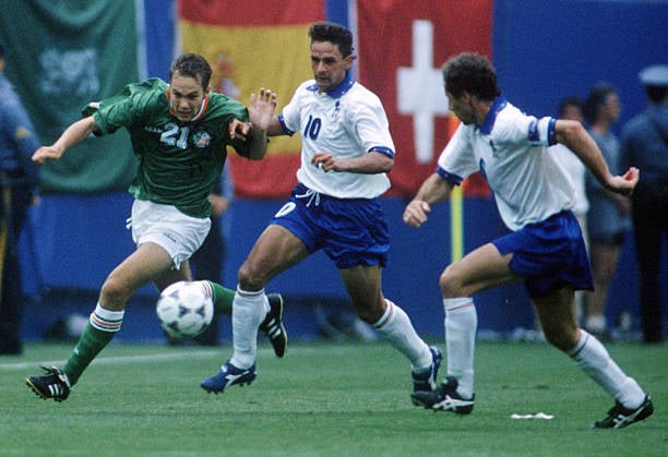 Italy 🇮🇹 1994 World Cup Away Jersey. - World Cup Retro Soccer Shop