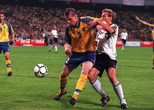 Ukraine 🇺🇦 1997 Home Jersey. - World Cup Retro Soccer Shop