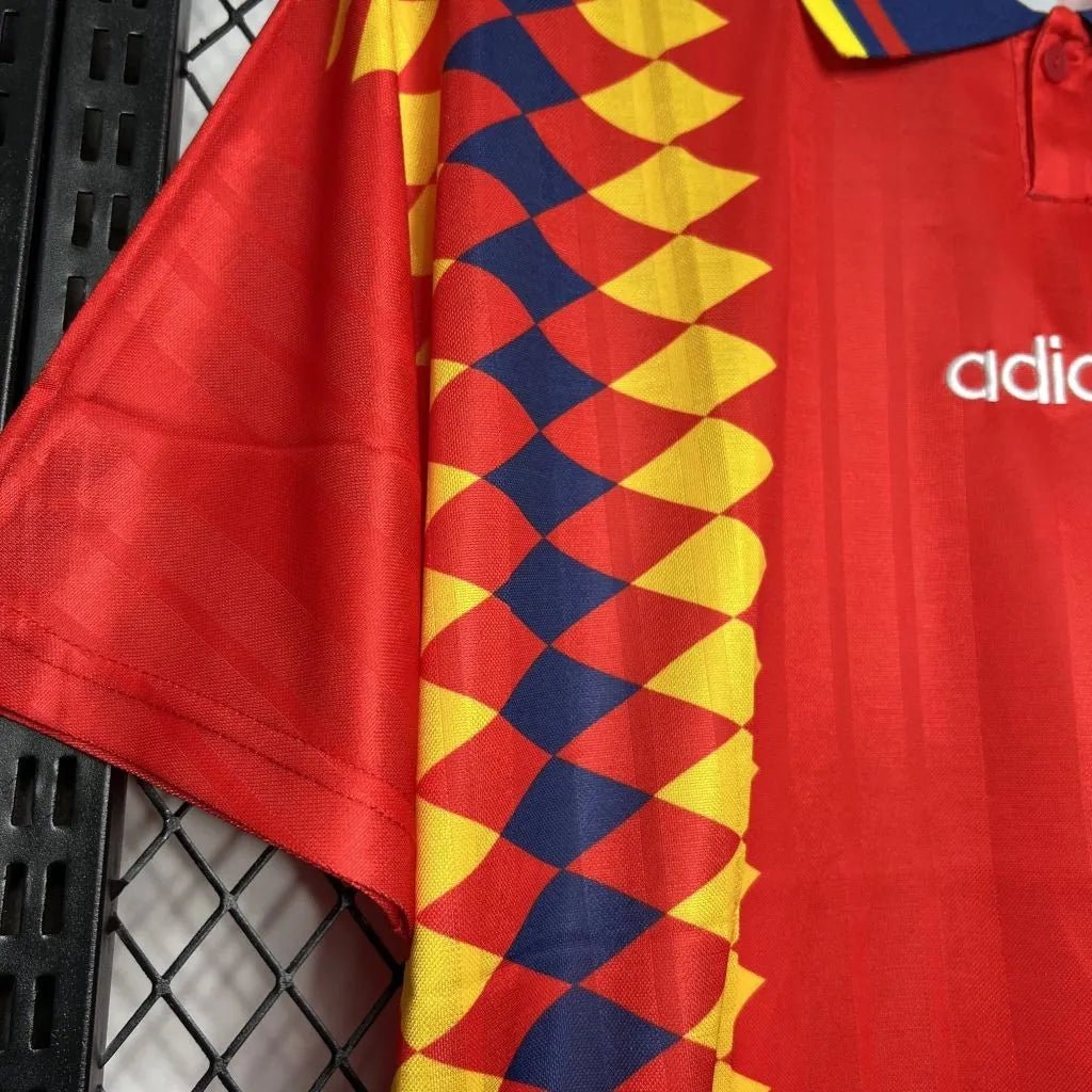 Spain 🇪🇸 1994 World Cup Home Jersey. - World Cup Retro Soccer Shop
