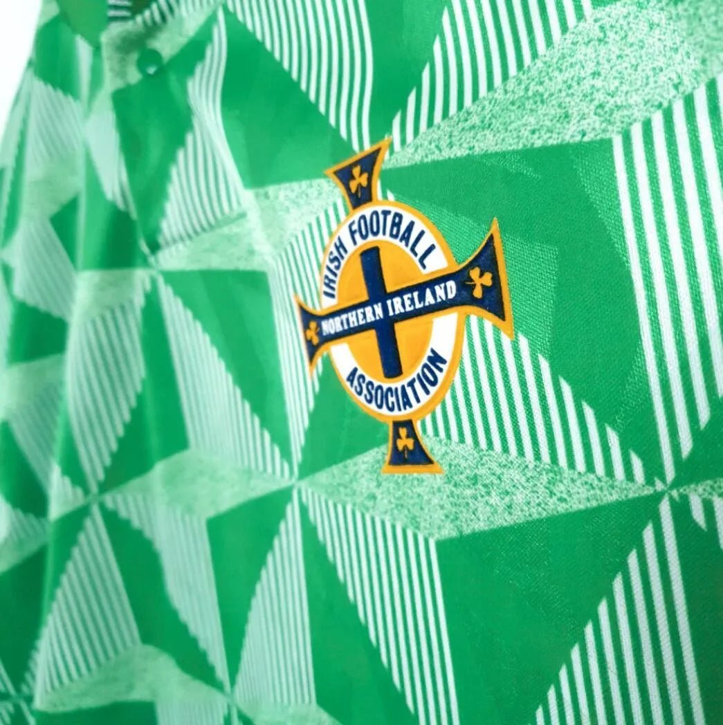 Northern Ireland 1990/92 Home Jersey. - World Cup Retro Soccer Shop
