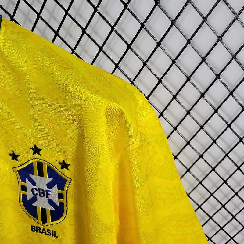 Brazil 🇧🇷 1991 Home Jersey. - World Cup Retro Soccer Shop