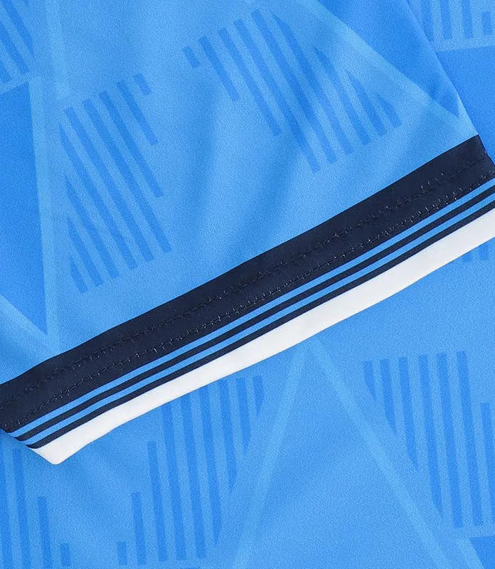Short sleeve Bohemian FC Oasis Tour Kit jersey by World Cup Retro Soccer Shop, featuring vibrant team logo and design.