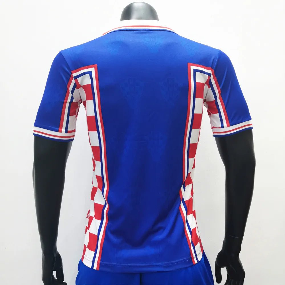 Croatia 🇭🇷 1998 World Cup Away Jersey. - World Cup Retro Soccer Shop