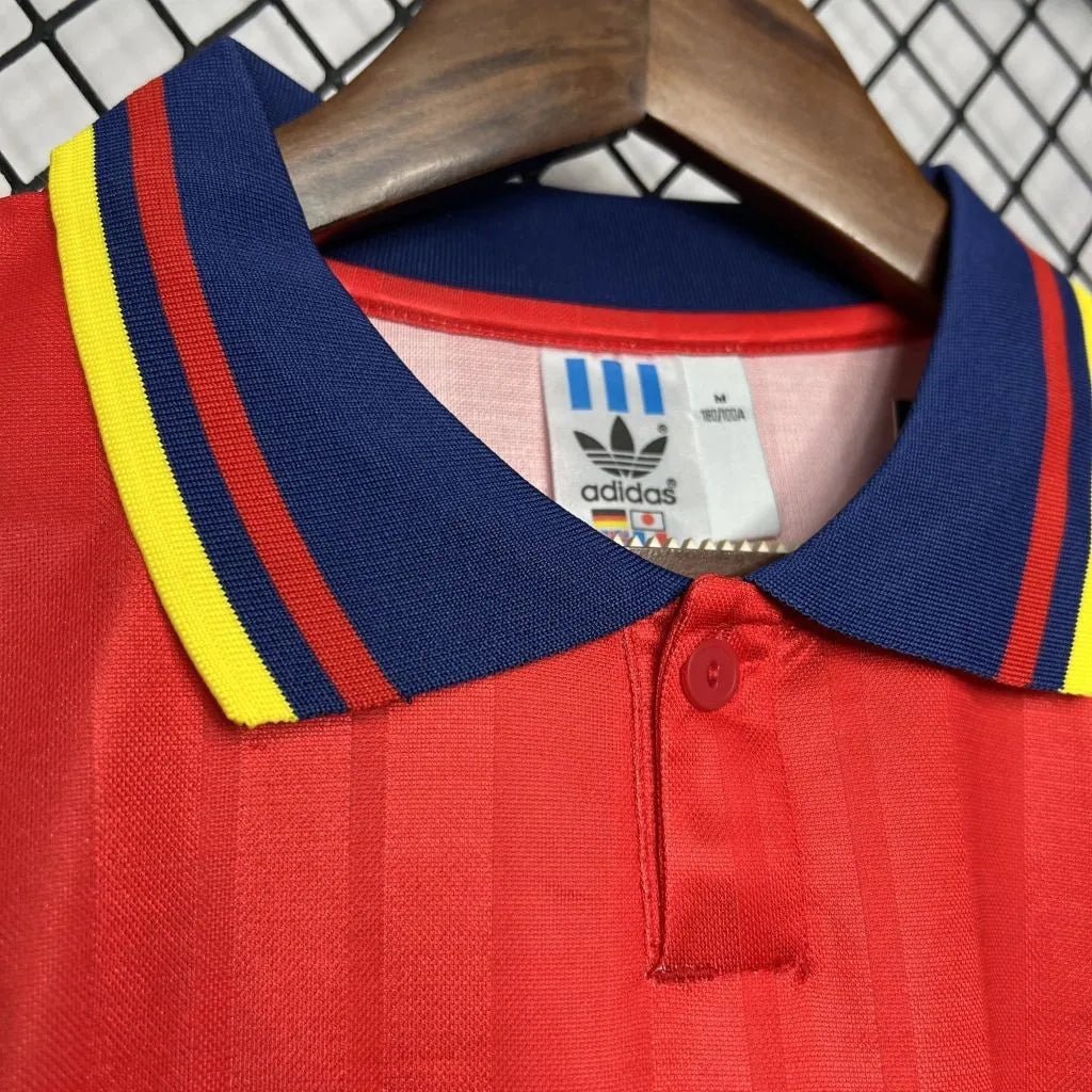 Spain 🇪🇸 1994 World Cup Home Jersey. - World Cup Retro Soccer Shop