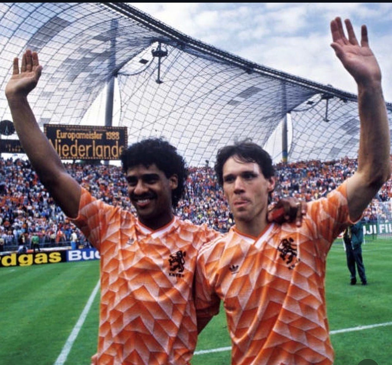 Netherlands 🇳🇱 1988 European Cup Champions Home Jersey. - World Cup Retro Soccer Shop