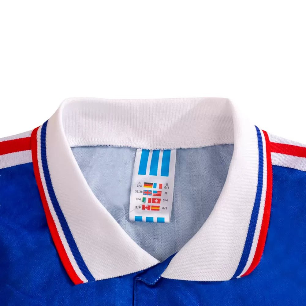 France 🇫🇷 1994/96 Home Jersey. - World Cup Retro Soccer Shop