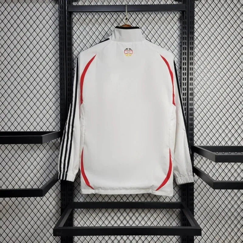 Germany 2005/06 all-weather retro track jacket, long sleeve sportswear with team logo and retro design.