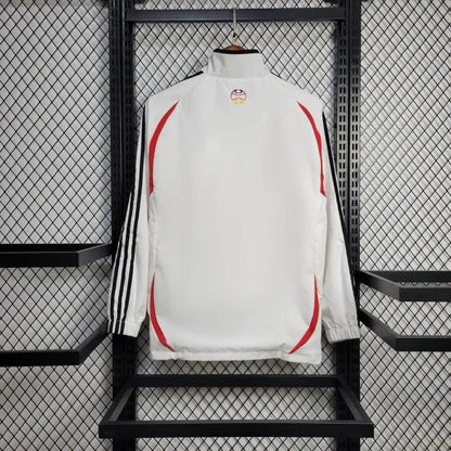 Germany 2005/06 all-weather retro track jacket, long sleeve sportswear with team logo and retro design.