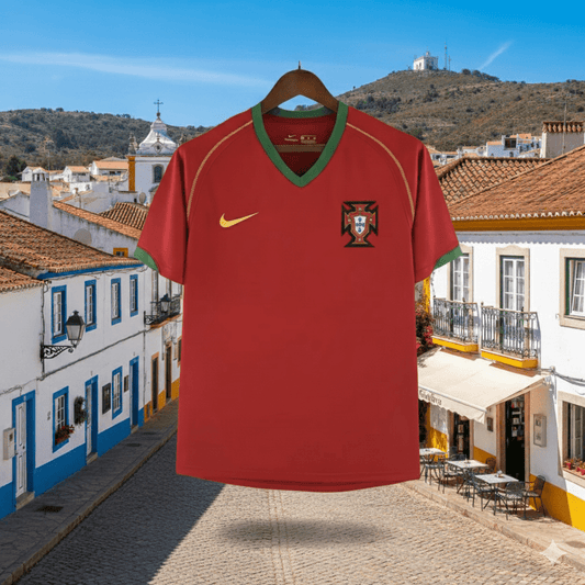 Portugal 🇵🇹 2006 World Cup Home Jersey. - World Cup Retro Soccer Shop