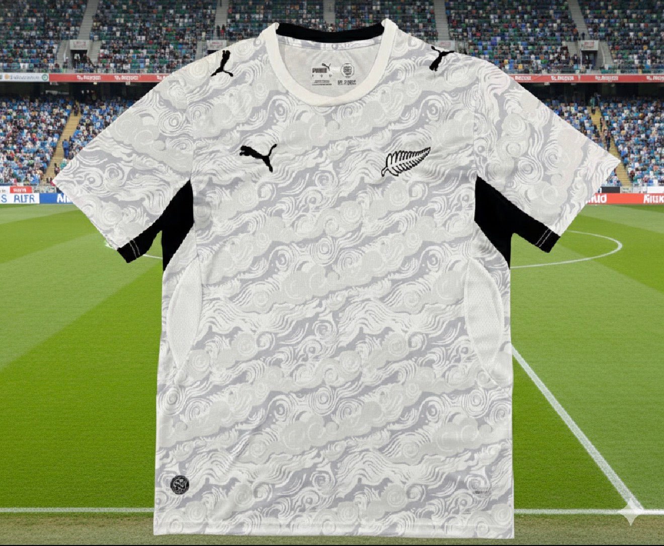 New Zealand 🇳🇿 2025 “All Whites” Home Jersey. - World Cup Retro Soccer Shop