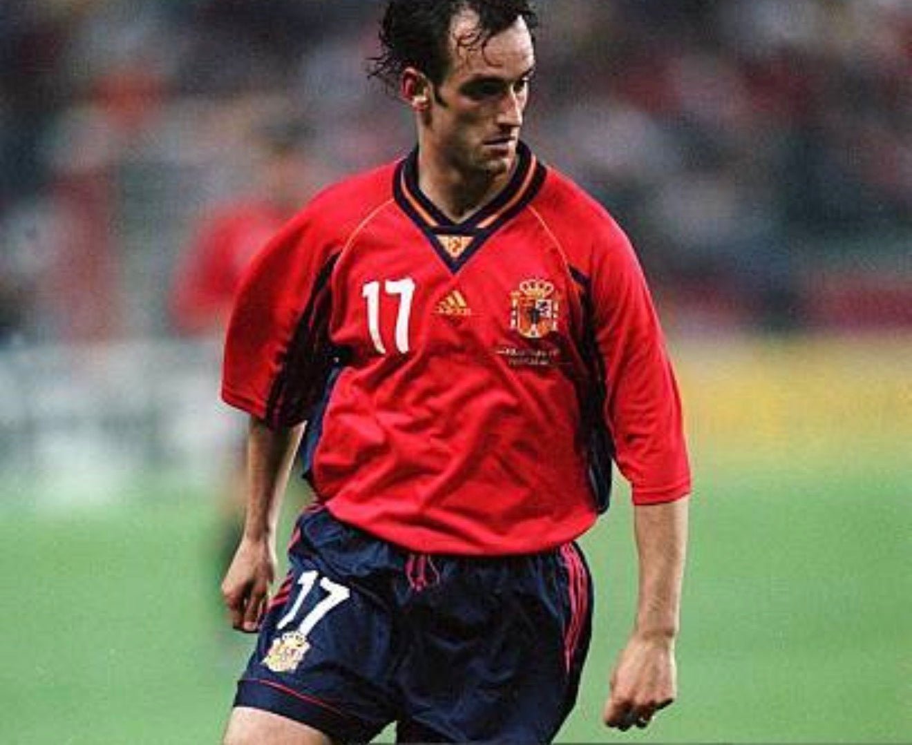 Spain 🇪🇸 1998 World Cup Home Jersey. - World Cup Retro Soccer Shop