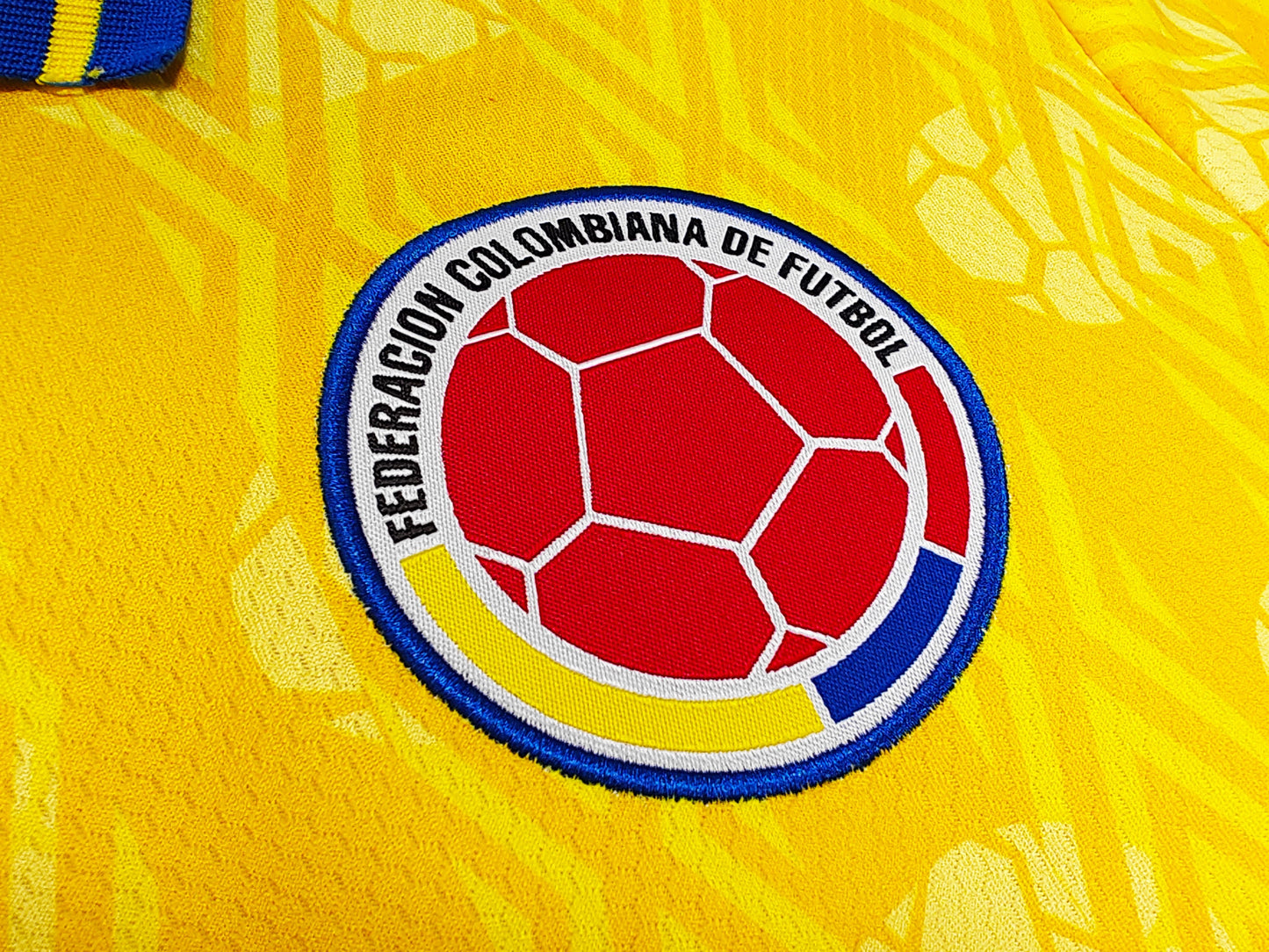 Colombia 🇨🇴 1993 World Cup Home Jersey. - World Cup Retro Soccer Shop