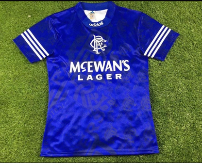 Glasgow Rangers 94/96 Home Retro Kit.