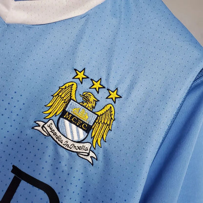 Manchester City FC 2011/12 Home Retro Jersey.