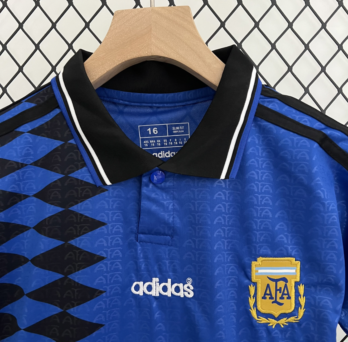 Argentina 🇦🇷 1994 World Cup Away Retro Kids Kit Set, Home Jersey, Shorts & Socks.